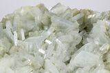 Bladed Blue Barite Crystal Cluster - Morocco #184299-2